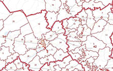 Подготовка карты (плана) границ